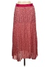 Assorted Brands 100% Polyester Red Pink Casual Skirt Size L - photo 2