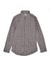 Calvin Klein Houndstooth Gray Long Sleeve Button-Down Shirt Size 16 - photo 1