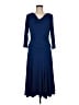 Chaps Blue Cocktail Dress Size M - photo 1