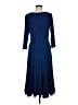 Chaps Blue Cocktail Dress Size M - photo 2