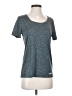 Nike 100% Polyester Gray Active T-Shirt Size S - photo 1