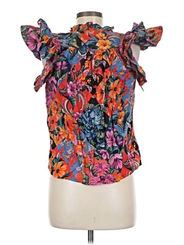 Olivaceous Short Sleeve Blouse (view 2)