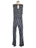 Notations Stripes Blue Jumpsuit Size M (petite) - photo 2