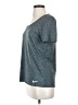 Nike 100% Polyester Gray Active T-Shirt Size S - photo 5
