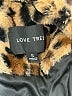 Love Tree 100% Polyester Animal Print Brown Coat Size S - photo 6