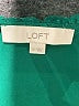 Ann Taylor LOFT 100% Polyester Green Long Sleeve Blouse Size M - photo 7