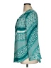 Roaman's Teal Long Sleeve Blouse Size 14W - photo 5