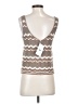 Splendid Brown Sweater Vest Size S - photo 2