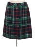 Talbots Plaid Green Casual Skirt Size 8 - photo 2