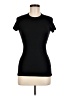 Splendid Black Short Sleeve Turtleneck Size M - photo 1