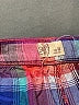 SO 100% Rayon Plaid Purple Shorts Size M - photo 3