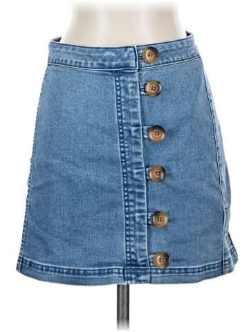Free People Denim Skirt (view 1)