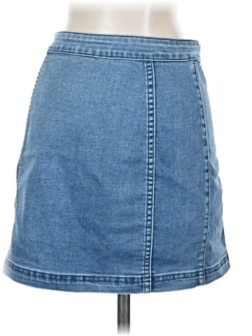 Free People Denim Skirt (view 2)