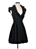 Bebe Solid Black Cocktail Dress Size S - photo 1