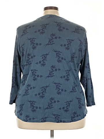 Chaps 3/4 Sleeve Blouse (view 2)