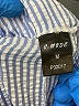 Assorted Brands 100% Polyester Stripes Blue Shorts Size M - photo 3