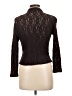 Assorted Brands 100% Nylon Black Burgundy Long Sleeve Blouse Size L - photo 2