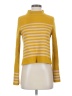 Moth Stripes Yellow Turtleneck Sweater Size XS - photo 1