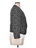 Ann Taylor LOFT Polka Dots Gray Blazer Size M - photo 4