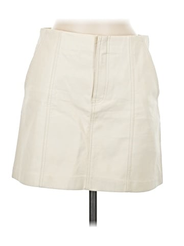 Zara Faux Leather Skirt (view 1)