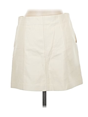 Zara Faux Leather Skirt (view 2)