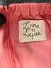 Luna Luna 100% Polyester Solid Pink Skirt Size 6 - photo 3