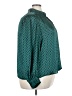 CeCe 100% Polyester Polka Dots Teal Long Sleeve Blouse Size 3X - photo 4