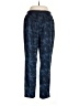 Fabletics Print Blue Casual Pants Size L - photo 2