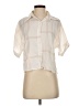 Unbranded Ivory Short Sleeve Blouse Size S - photo 1