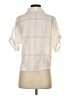 Unbranded Ivory Short Sleeve Blouse Size S - photo 2