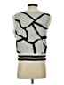 Shein 100% Polyester Silver Sweater Vest Size 4 - photo 2
