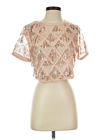 Allegra K Short Sleeve T-Shirt (view 1)