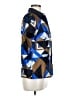 J.Crew Collection Color Block Blue Short Sleeve Blouse Size 6 - photo 4