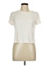 Universal Thread 100% Cotton Ivory Short Sleeve T-Shirt Size L - photo 1