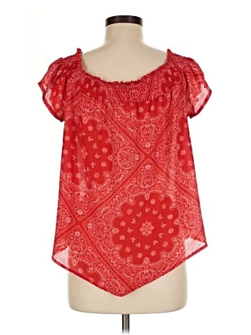 Self Esteem Short Sleeve Blouse (view 2)