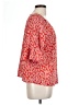 Shein Red 3/4 Sleeve Blouse Size 12 - photo 4