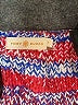 Tory Burch 100% Silk Print Red Silk Skirt Size 4 - photo 4
