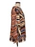Chico's Aztec Or Tribal Print Brown Long Sleeve Blouse Size Lg (2) - photo 4