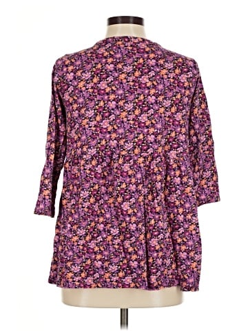 J.Jill 3/4 Sleeve Button-Down Shirt (view 2)