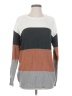 & Other Stories Color Block Brown Pullover Sweater Size S - photo 1