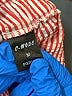 Assorted Brands 100% Polyester Stripes Orange Shorts Size M - photo 3