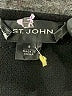 St. John Solid Black Cocktail Dress Size 8 - photo 7