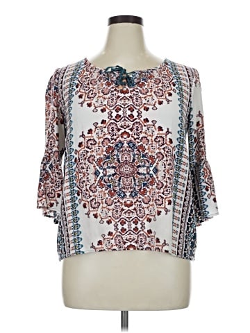 Unity World Wear 3/4 Sleeve Blouse (view 1)