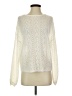 Bishop + Young 100% Acrylic Chevron-herringbone Ivory Pullover Sweater Size S - photo 1