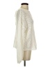 Bishop + Young 100% Acrylic Chevron-herringbone Ivory Pullover Sweater Size S - photo 4