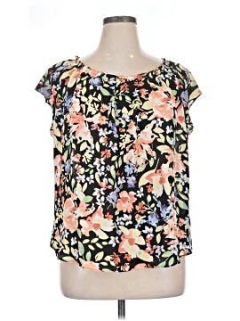 Lc Lauren Conrad Short Sleeve Blouse