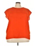 Chaus 100% Polyester Orange Short Sleeve Top Size 3X (estimated) - photo 1