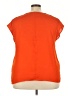 Chaus 100% Polyester Orange Short Sleeve Top Size 3X (estimated) - photo 2