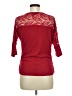 BCX Red 3/4 Sleeve Top Size M - photo 2