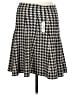 Max Studio Houndstooth Black Casual Skirt Size M - photo 2